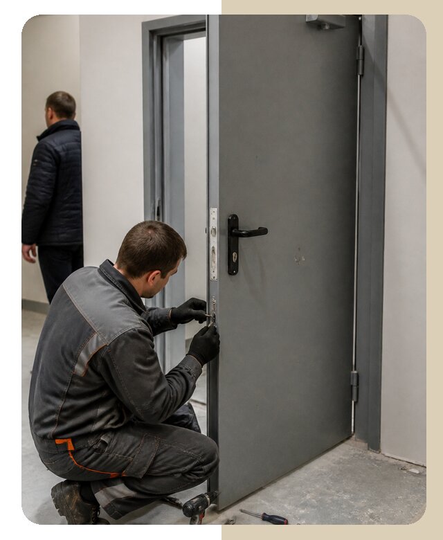 Ремонт противопожарной двери в Кыштыме по цене 6751 р. | ДвериЛегко-Кшт